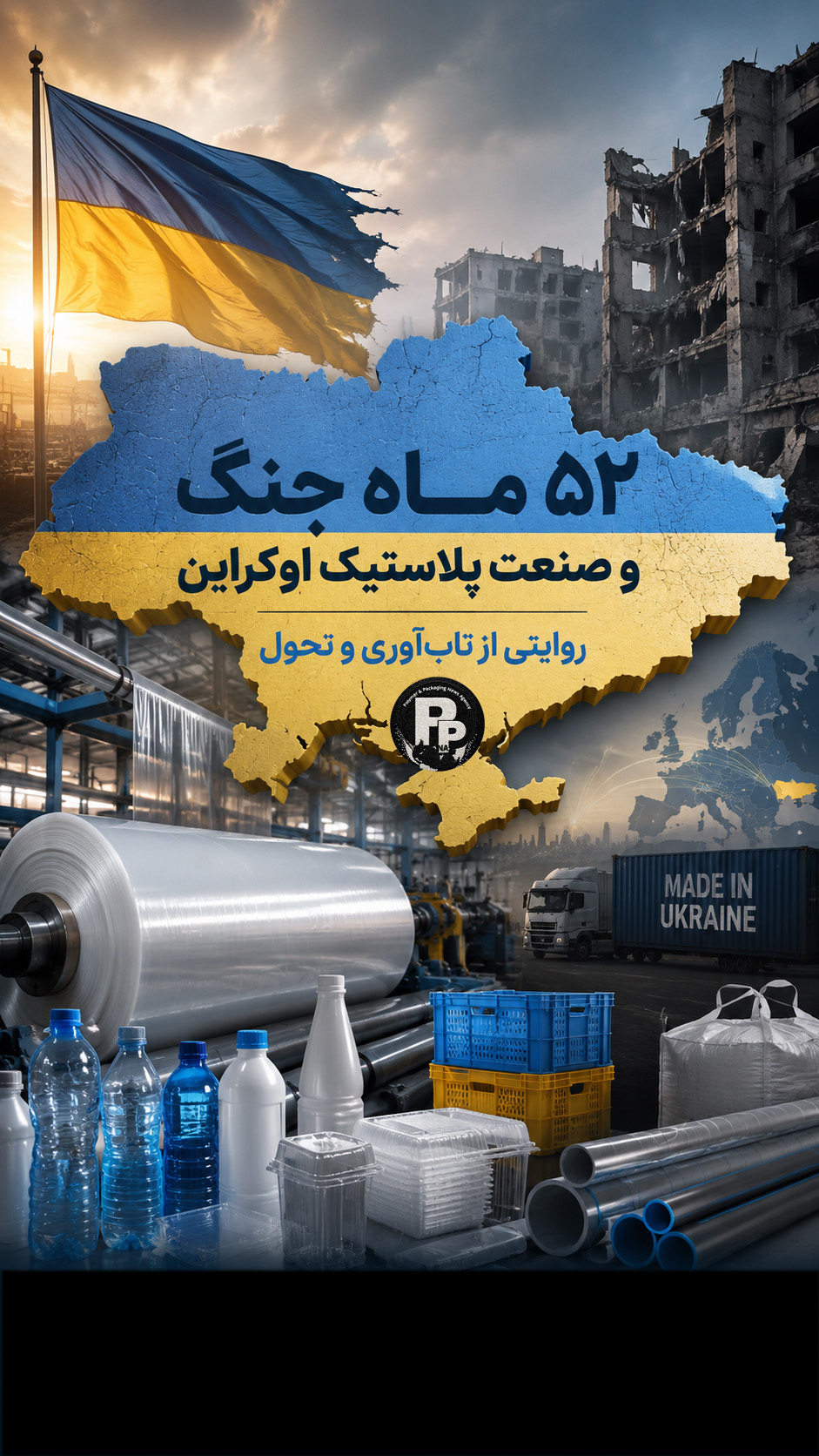۵۲ ماه جنگ و صنعت پلاستیک اوکراین؛ روایتی از تابآوری و تحول